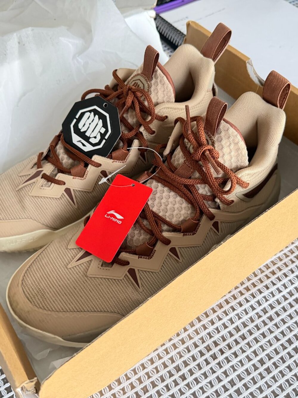 LI-NING BADFIVE STORM 2025 Men Basketball Shoes US 12